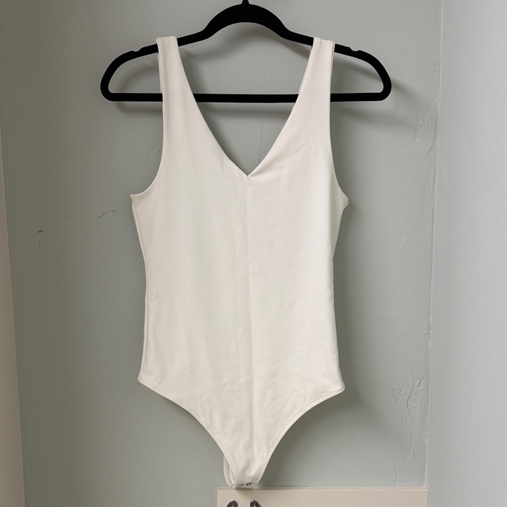 Abercrombie & Fitch White Bodysuit